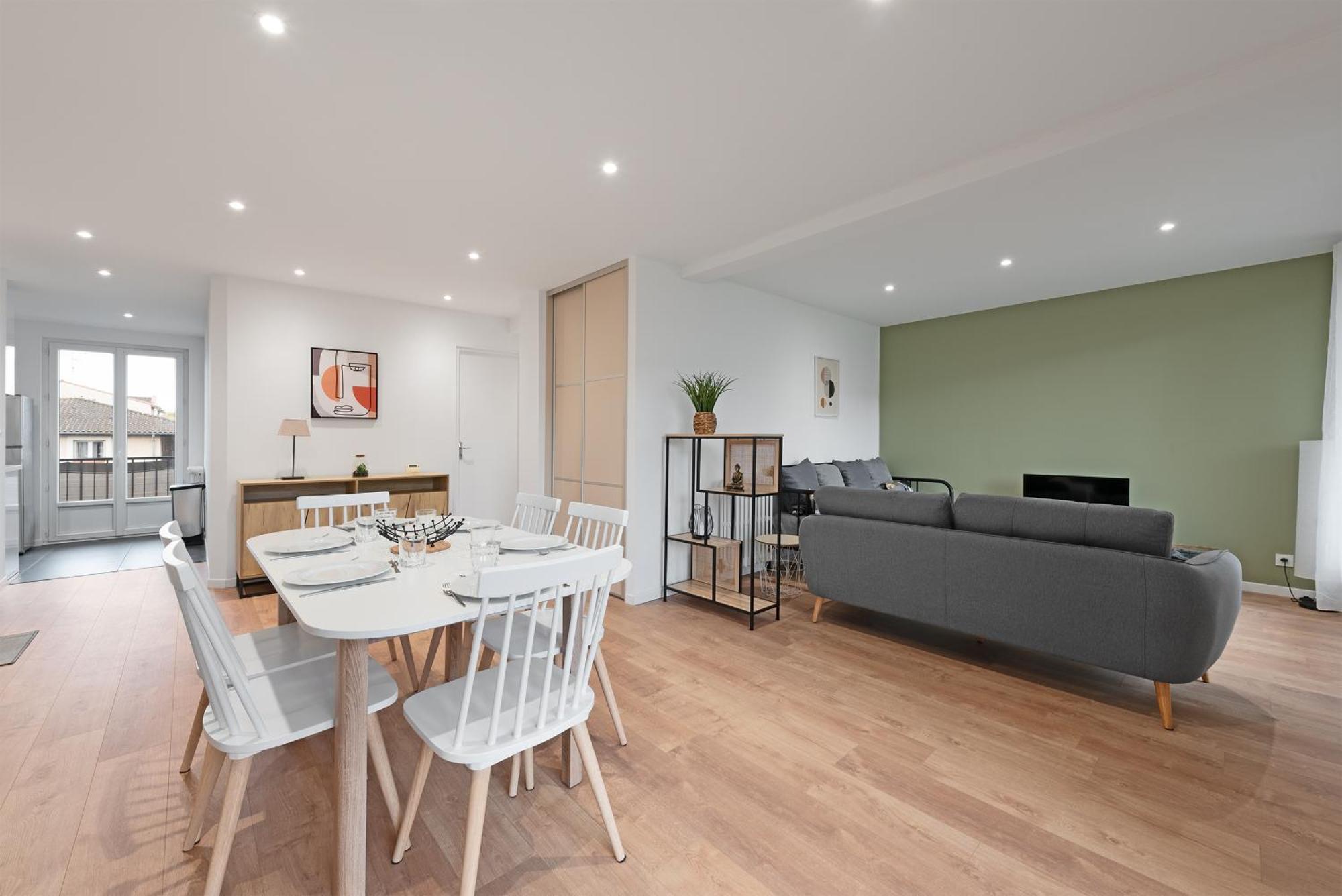 Spacieux T3 Avec 2 Parkings Gratuits Et 2 Balcons Тулуза Екстер'єр фото